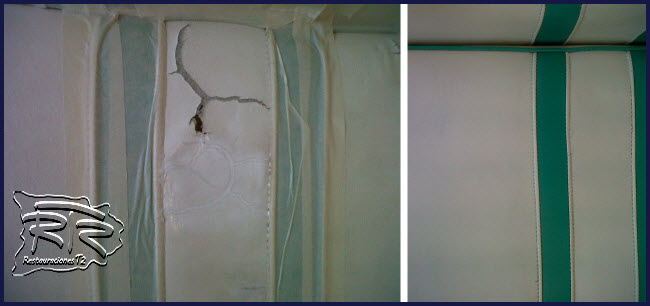 Limpieza y reparacion de tapiceria nautica Barcelona